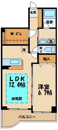 サントル野川の物件間取画像